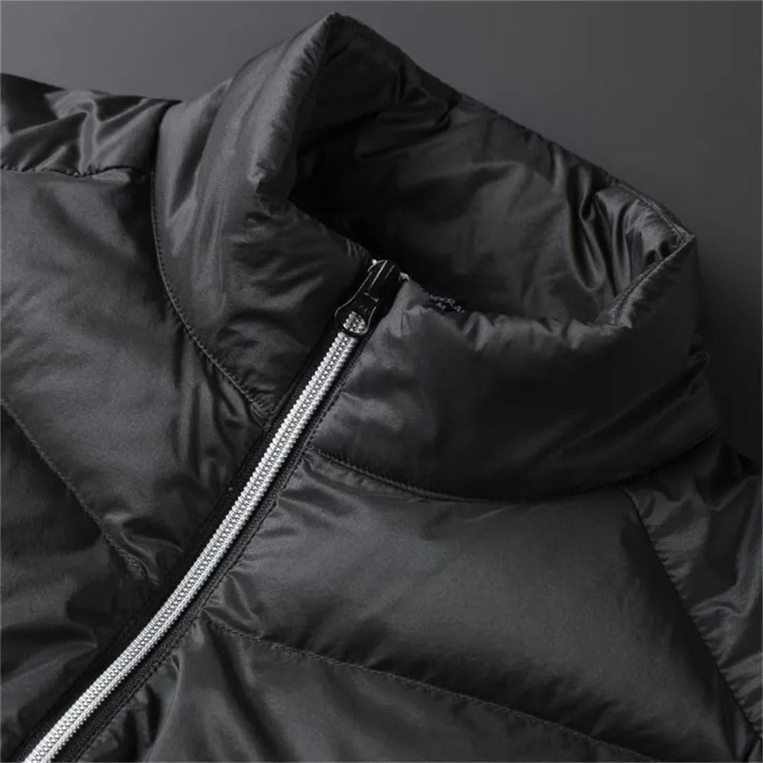Vogrtcc Chaleco Informal De Plumón Para Hombre, Chaleco Ligero Y Fino Con Cuello Levantado, Chaleco Sin Mangas Cálido