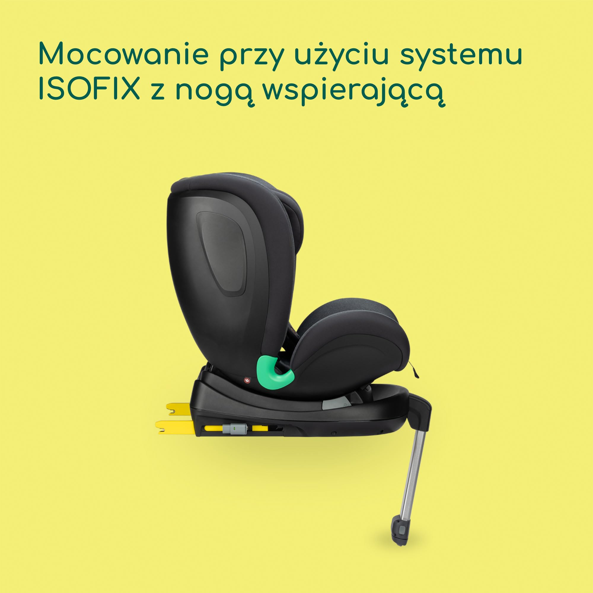 Bebeconfort EvolveFix Plus i-Size, fotelik samochodowy 360, 0–12 lat, 40–150 cm, ISOFIX, 10 pozycji zagłówka, 4-stop. odchylanie, ochrona przed uderzeniem z boku, trwałe tkaniny, Tinted Black