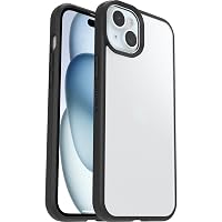 OtterBox React cover per iPhone 15 Plus/14 Plus, Trasparente/Nero