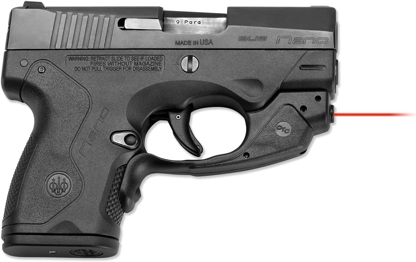 Crimson Trace LG-483 Laserguard Red Laser Sight for Beretta Nano Pistols