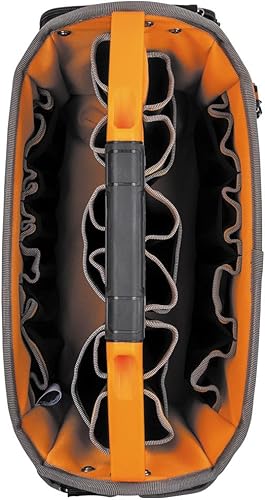 Miniatura 12 de Klein Tools Bolsa de herramientas MODbox de 62202MB, parte de la estación de trabajo móvil MODbox, 33 bolsillos, amplio almacenamiento de