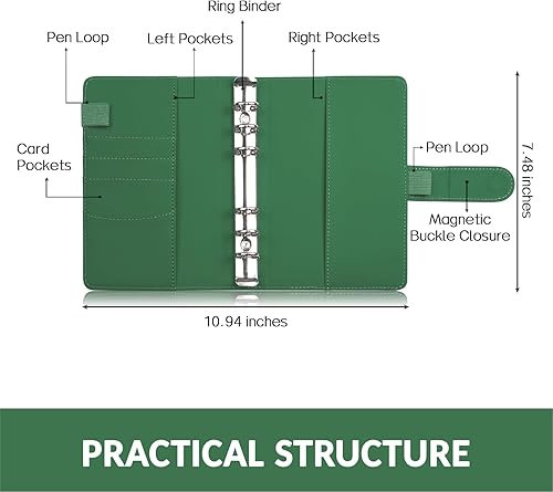 Vista 86 de Sooez -Carpeta A6 de argollas tipo cuaderno Lavanda