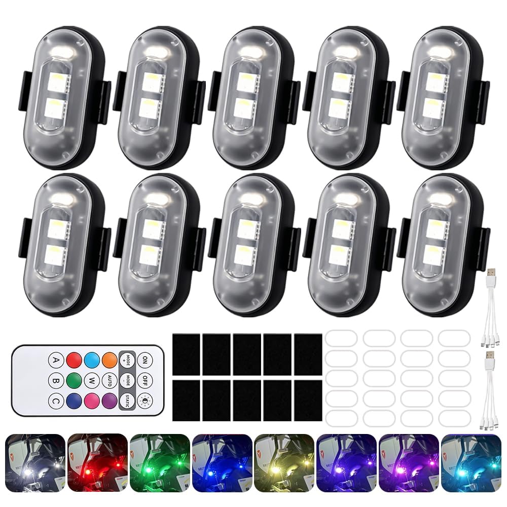 NZXRFHI LED Strobe Lights for Yamaha YFM 90 2009-2022