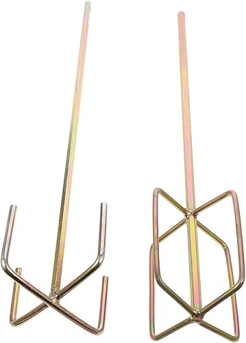 MARURY Mezclador de cemento de resina epoxi, mezclador de pintura de barro, accesorio de taladro largo, herramienta de pala, herramientas de