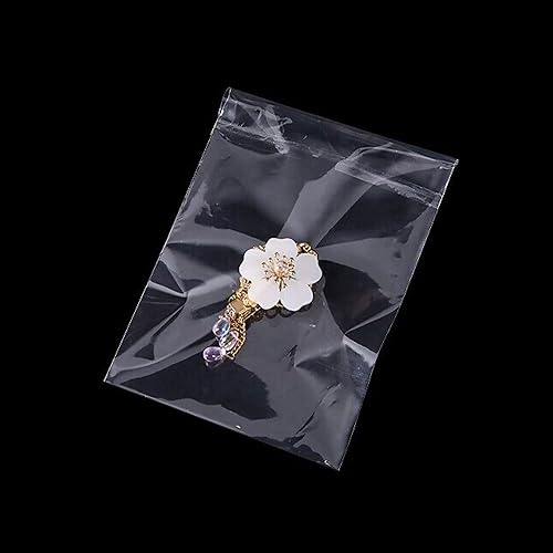 Miniatura 5 de Bolsas de celofán autosellantes de 3 x 4 pulgadas, 300 bolsas pequeñas transparentes autoadhesivas para violonchelo, 2 mil, pequeñas bolsas de