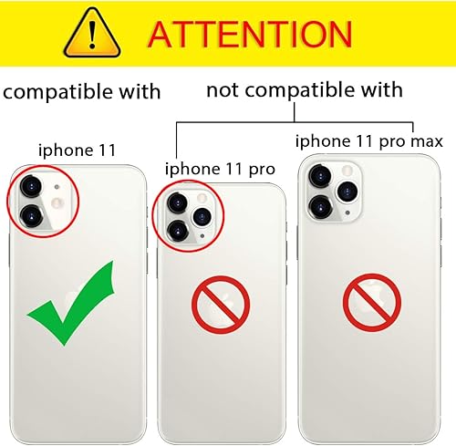 Miniatura 2 de Funda para iPhone 11, delgada, de piel de primera calidad, para iPhone XR, tarjetero a prueba de golpes, funda protectora para Apple iPhone 11 2019