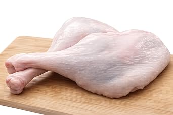 Fossil Farms Whole Turkey Leg W Thigh, Fresh Dark Meat, 20 count of 1 pound each, 20 pound Case, Ideal for Slow Cooked or Smoked Preparations, Perfect for Hearty Entrees