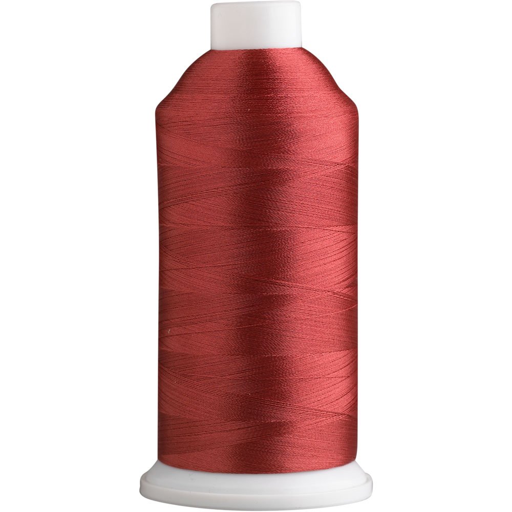 Superpunch SuperB Embroidery Thread 40wt, 5000 m Cone, Red Wine 838