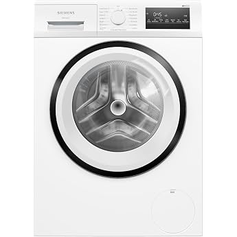 Siemens WM14N225 Washing Machine iQ300 Front Loader with 8 kg Capacity 1400 rpm speedPack L smartFinish Outdoor Programme LED Display White 60 cm [Energy Class A]