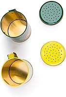 Vista 2 de Fox Run Salt and Pepper Shakers with Handle Set, 2.75 x 3.5 x 4 inches, Multicolored