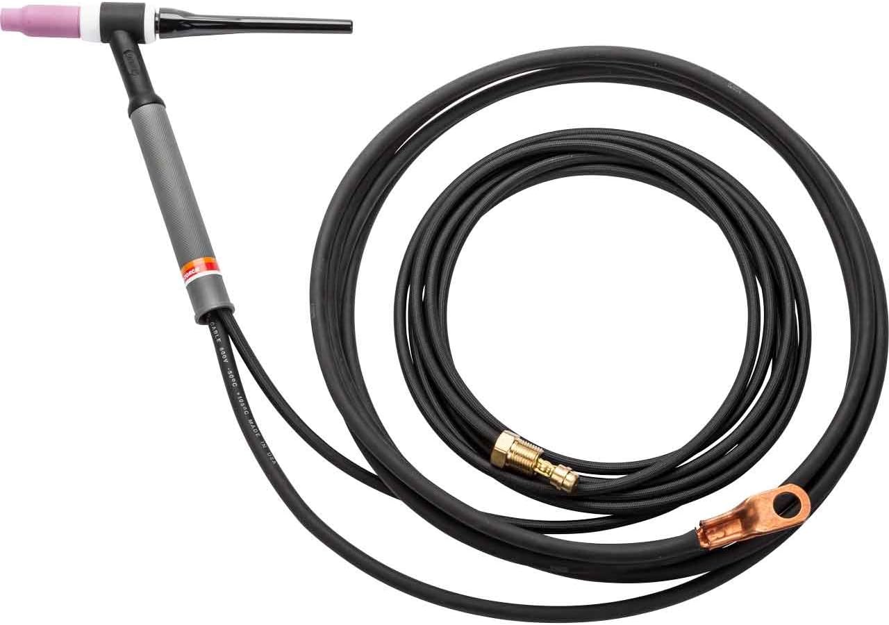 Lincoln Pro-Torch PTA-17 TIG Torch, Rigid, 25 ft, 2pc - K1782-4