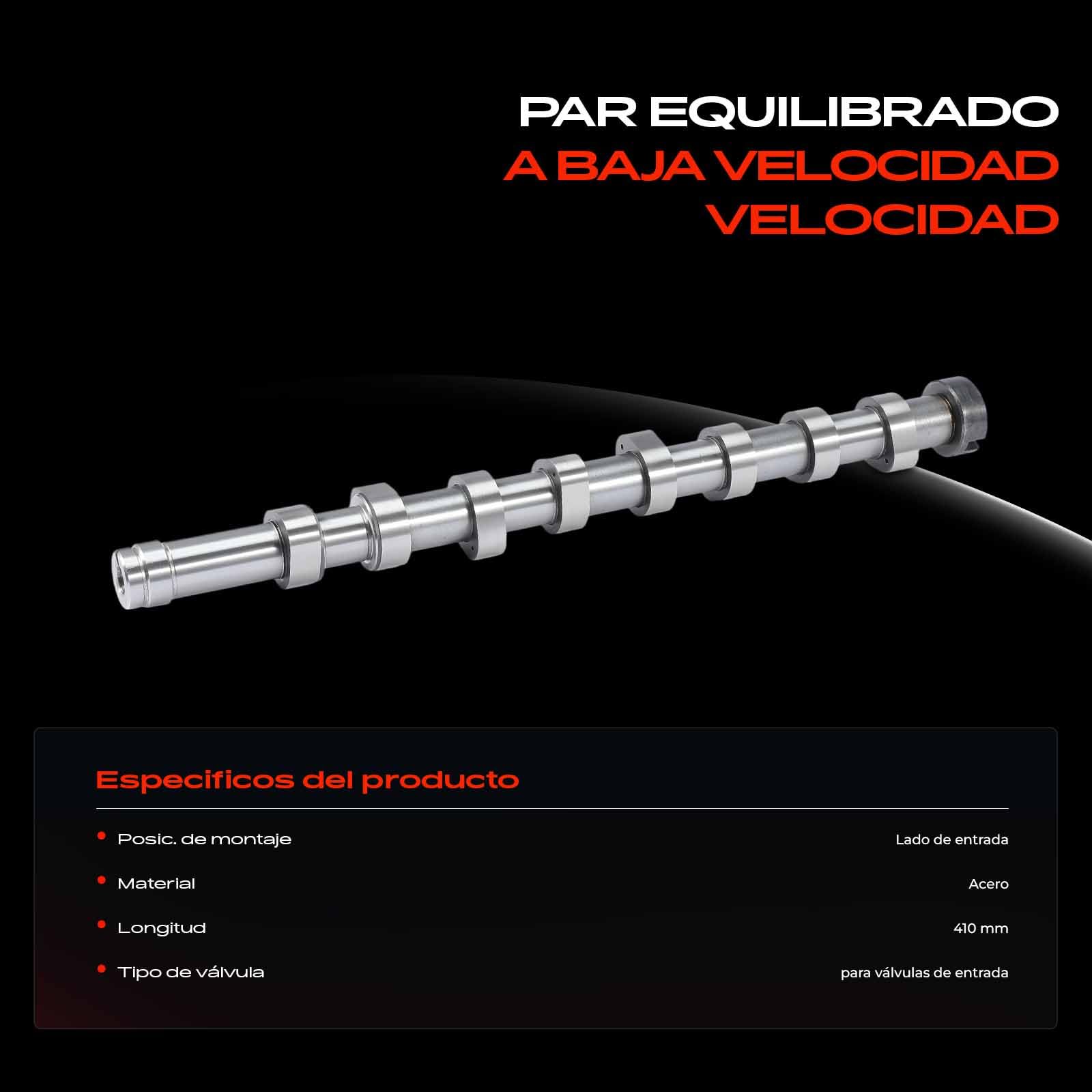 Frankberg árbol de levas | Compatible con: S-Max WA6, 308 II L3 LB LH LP LW, V50 545, Caja de socio/MPV K9, 2008 I CU, 3008 SUV M4 MC MJ MR