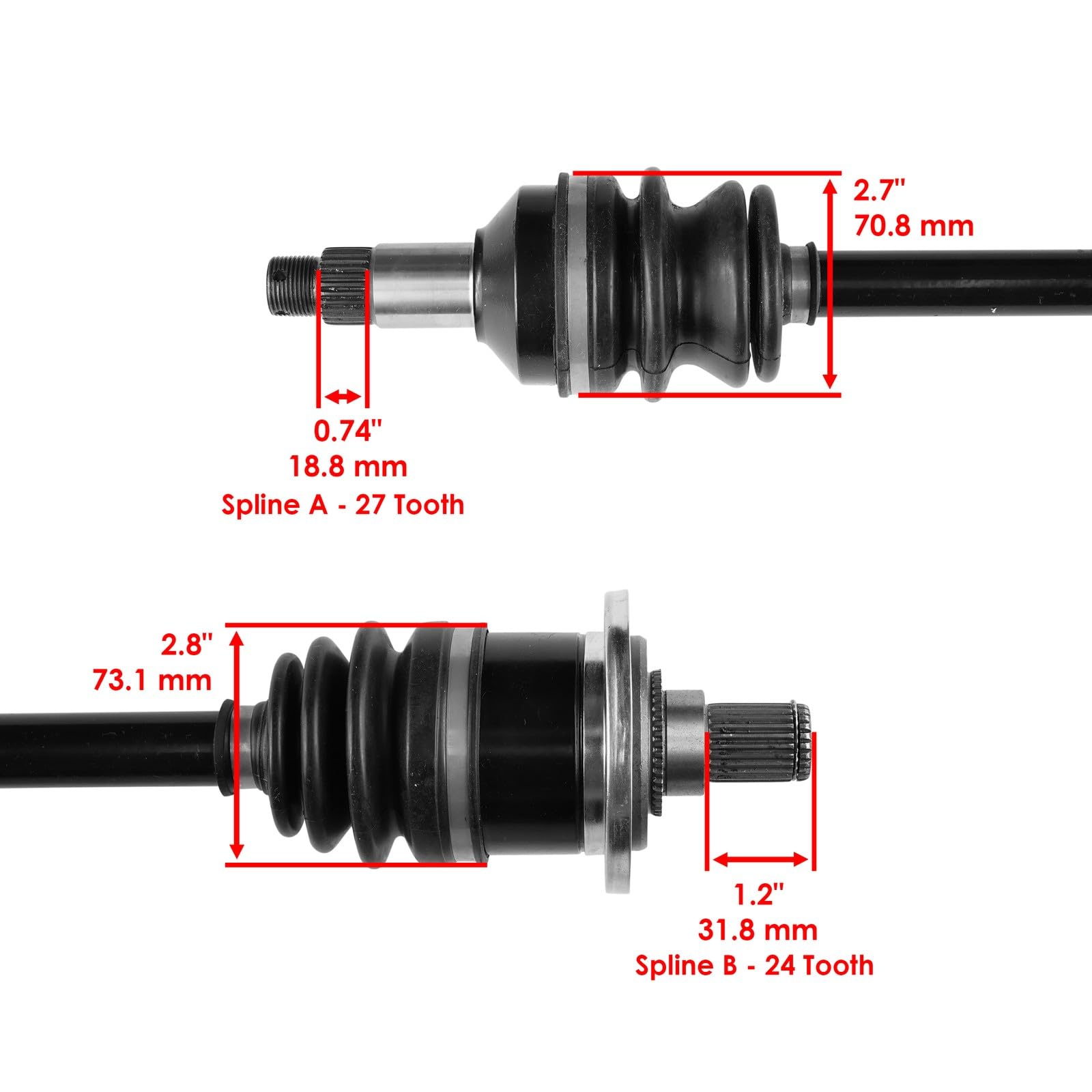 CD160枚以上 artirt A〜C Amazon.com: Replacement For Front Left Complete CV Joint Axle For