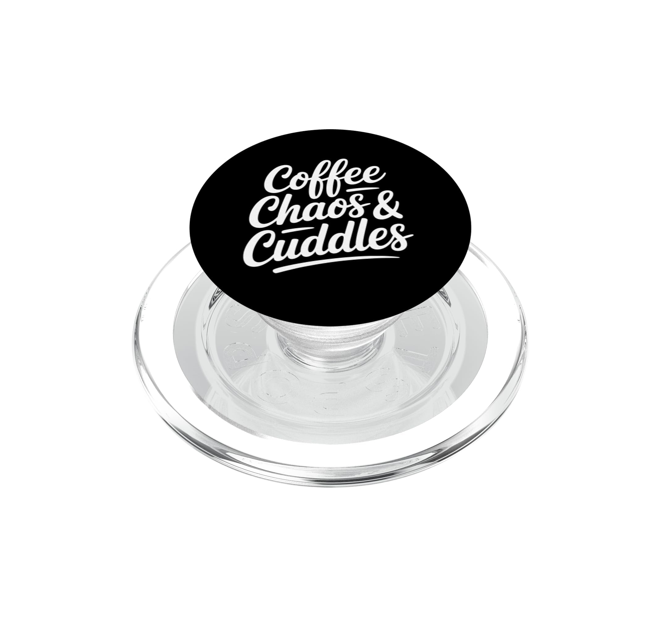 Soporte premium PopGrip para MagSafe Coffee Chaos con imán de alta fuerza de sujeción 6