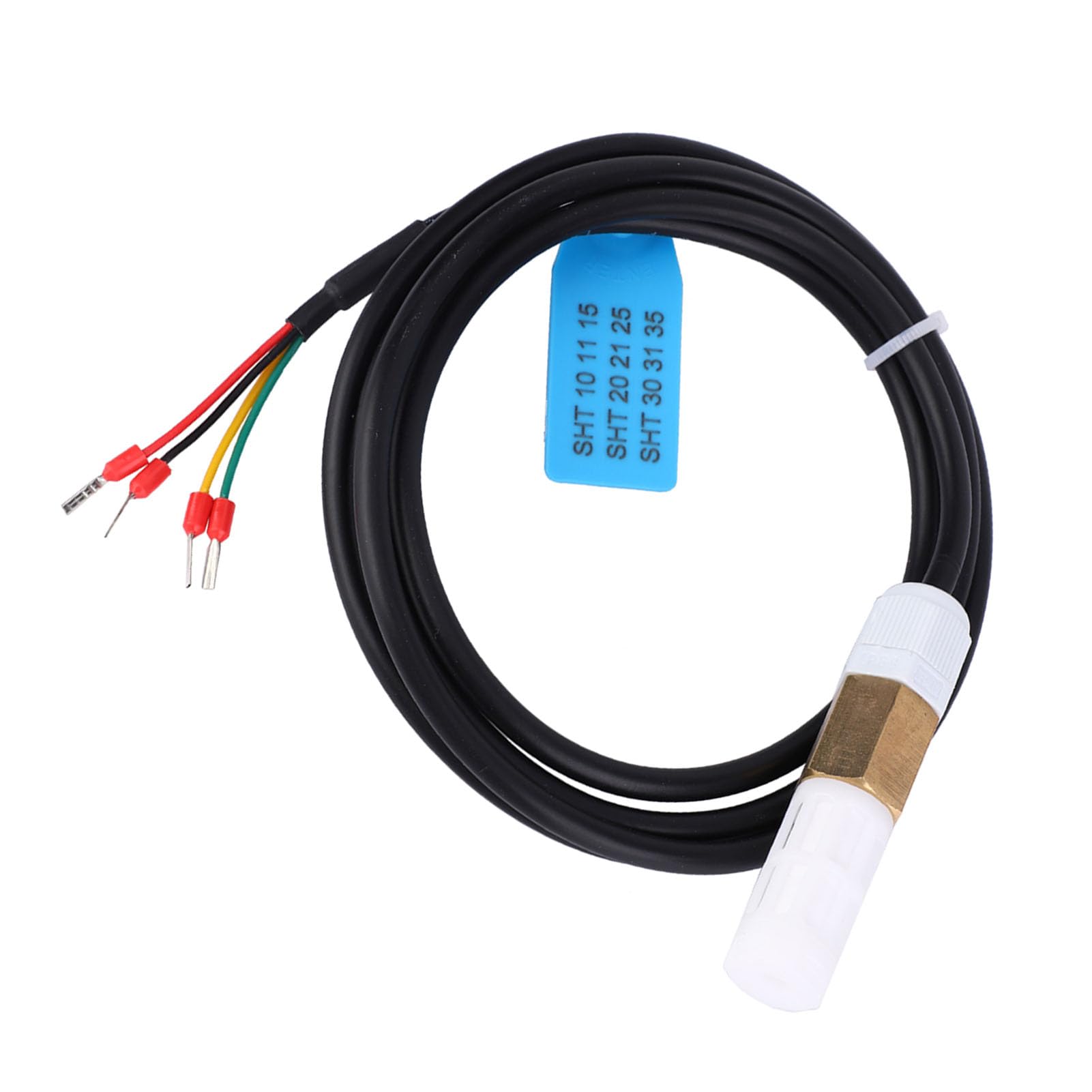 Sonda antipolvere Sensore di umidità digitale della temperatura del suolo FS400-SHT3X Uscita in acciaio inossidabile I2C con guscio in plastica e plastica()