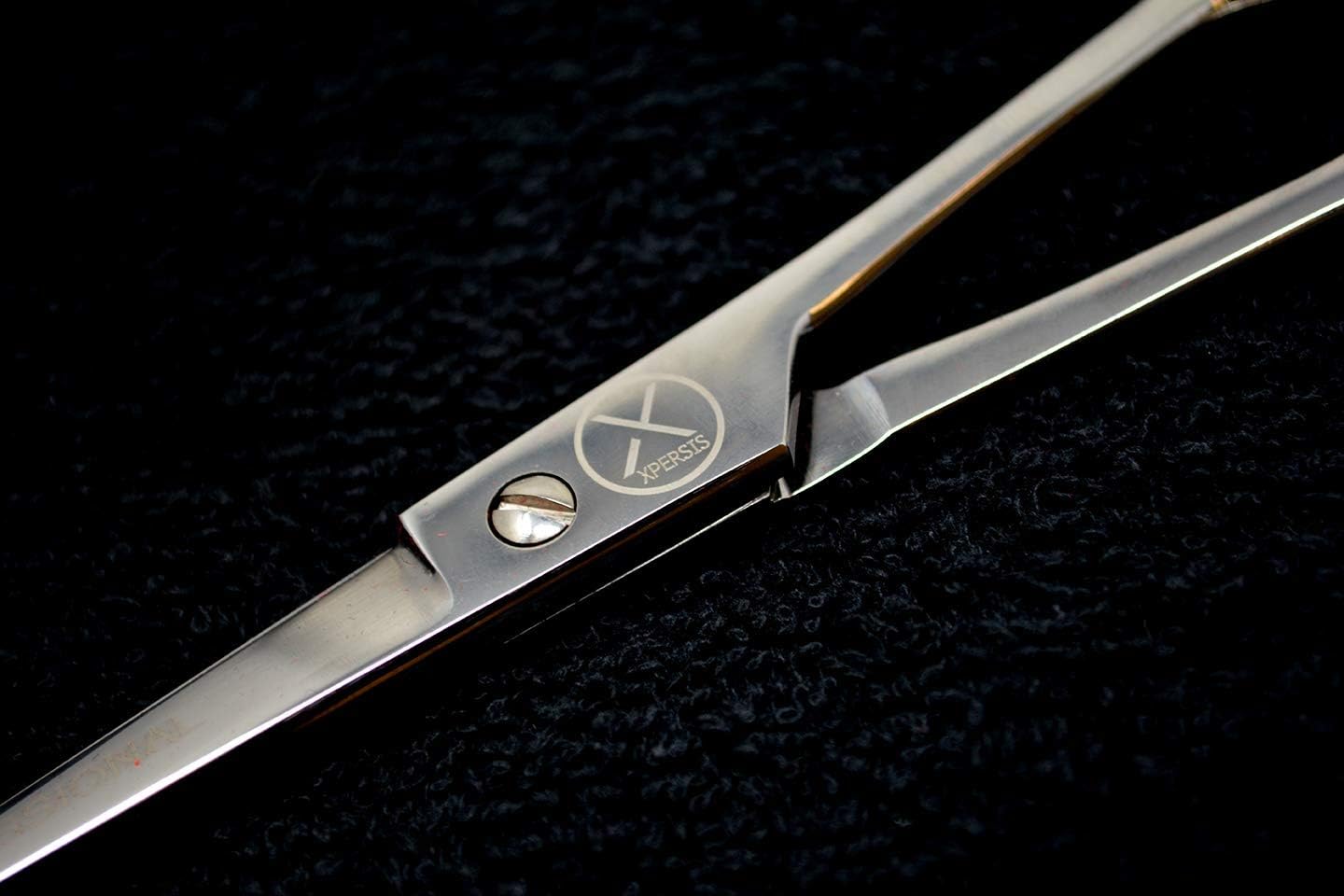 PRO Hair Cutting Sharp Barber Scissors 7.5" Light weight German Made Steel With Finger Rest