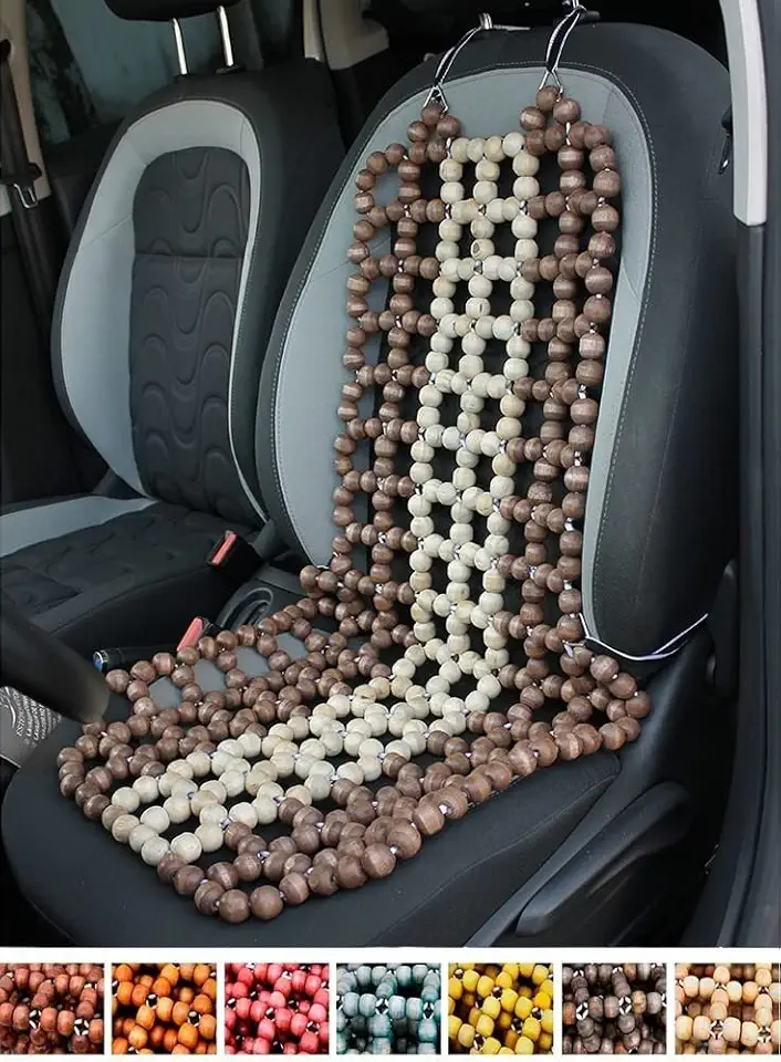 Encosto Assento Massageador Banco Carro Bolinha Ortopédica