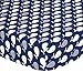 Nautical Whales and Anchors Navy 3 Piece Crib Bedding Set by The Peanut Shell