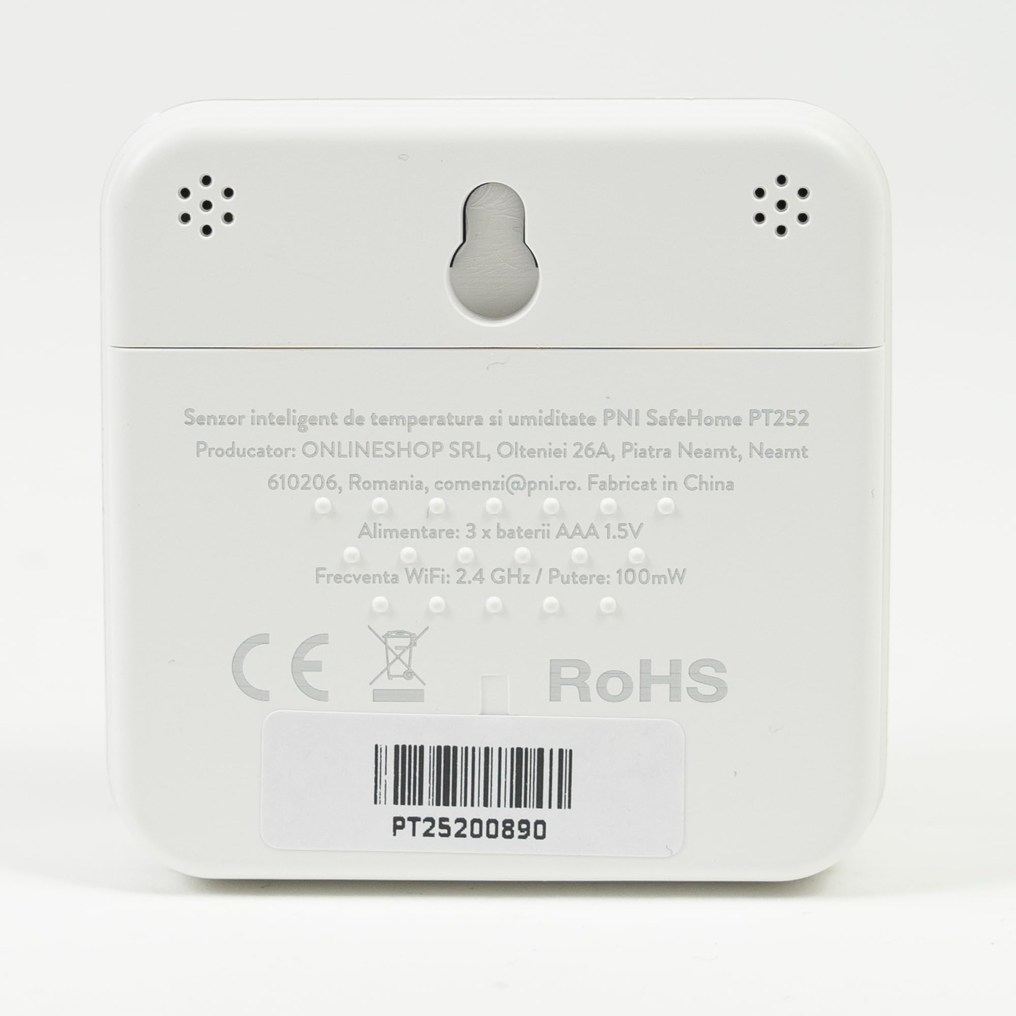 Inteligentny czujnik temperatury i wilgotności PNI SafeHome PT252 WiFi Tuya Inteligentna aplikacja mobilna