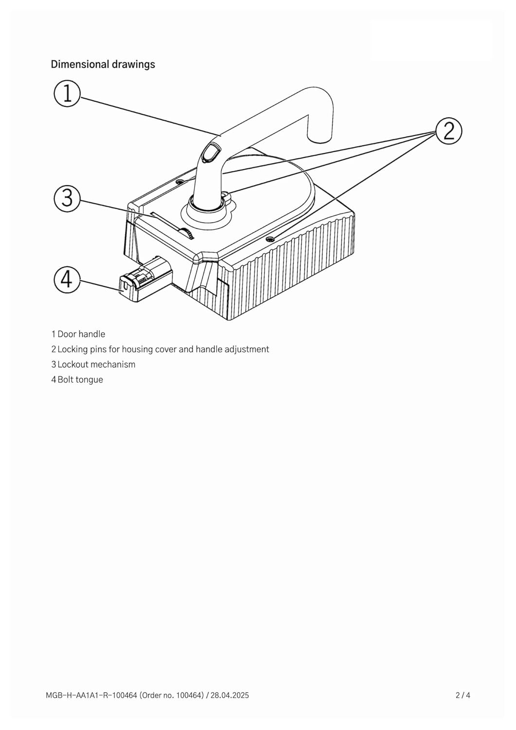 100464 MGB-H-AA1A1-L Switch