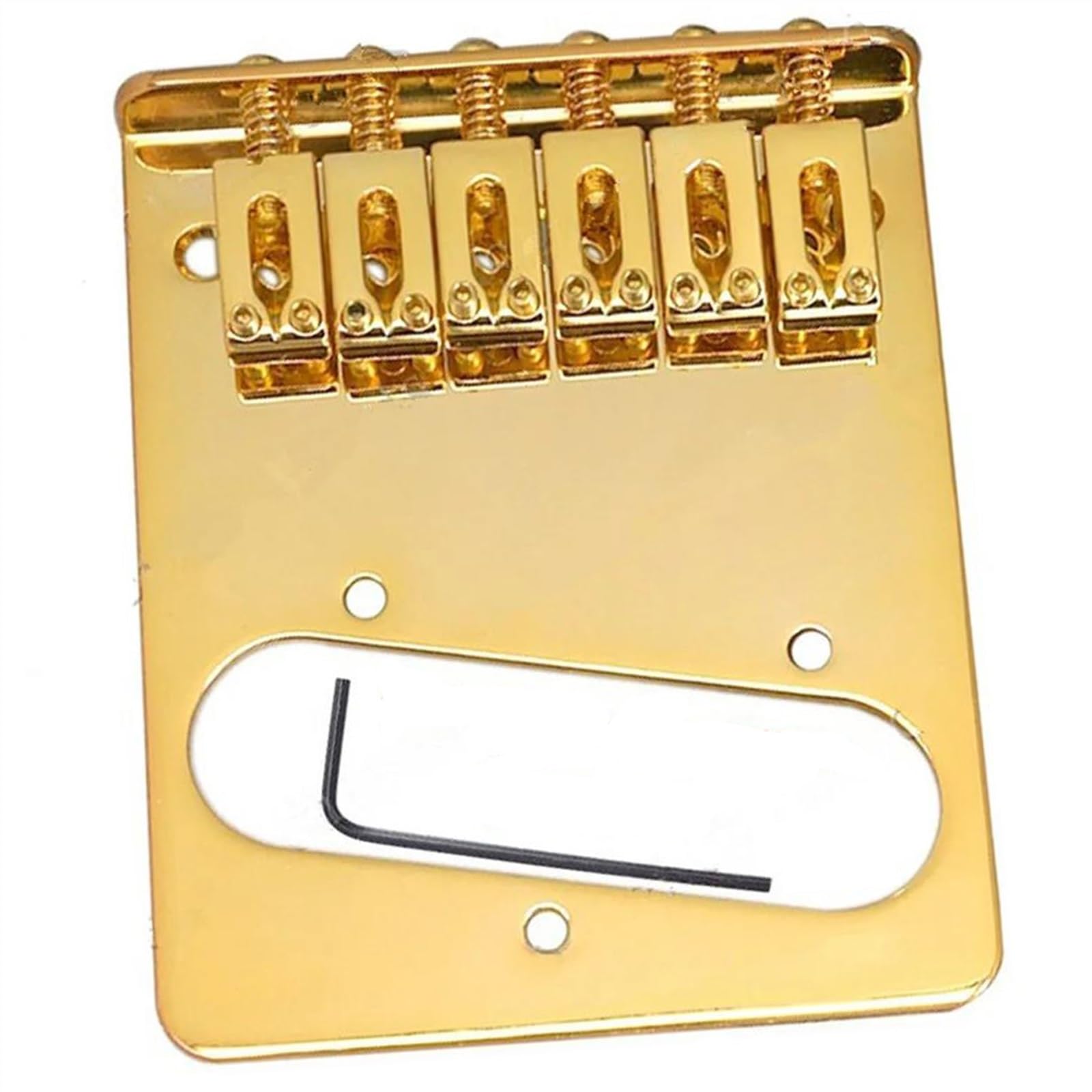 Zestaw Złotych Akcesoriów Gitarowych Części Mostka Gitary Elektrycznej Instrument Muzyczny