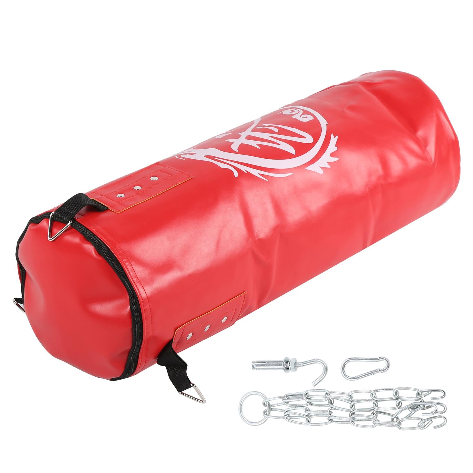 Sacco Boxe Sacco di Sabbia da Boxe Spesso a 3 Strati da 60 cm/80 cm - Sacco da Boxe Vuoto for Allenamento - Tessuto Oxford Resistente Sacco da Box(80cm)