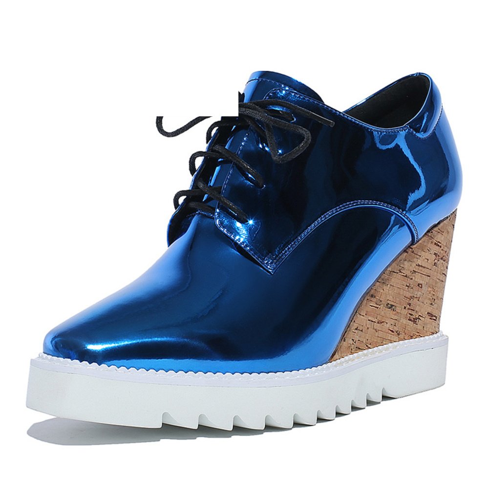 Espadrilles plate-forme en cuir haute couture d'exception