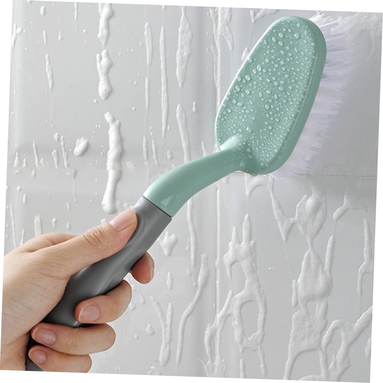 Beavorty 2pcs Floor Brush Carpet Brush Tile Scrubber Bathroom Broom Brush Dusting Brush Tub Brush Sink Scrubber Tile Floor Kitchen Scrub Brush Household Furniture Dish Bathroom Brush Clean