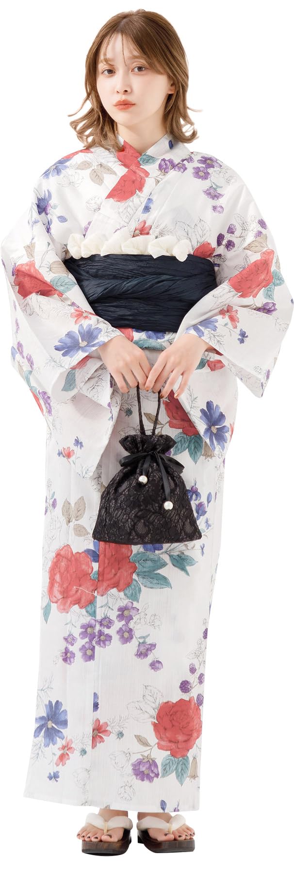 DITA 浴衣 5点セット 2025 浴衣5点セット(ゆかた・帯・下駄・着付けマニュアル