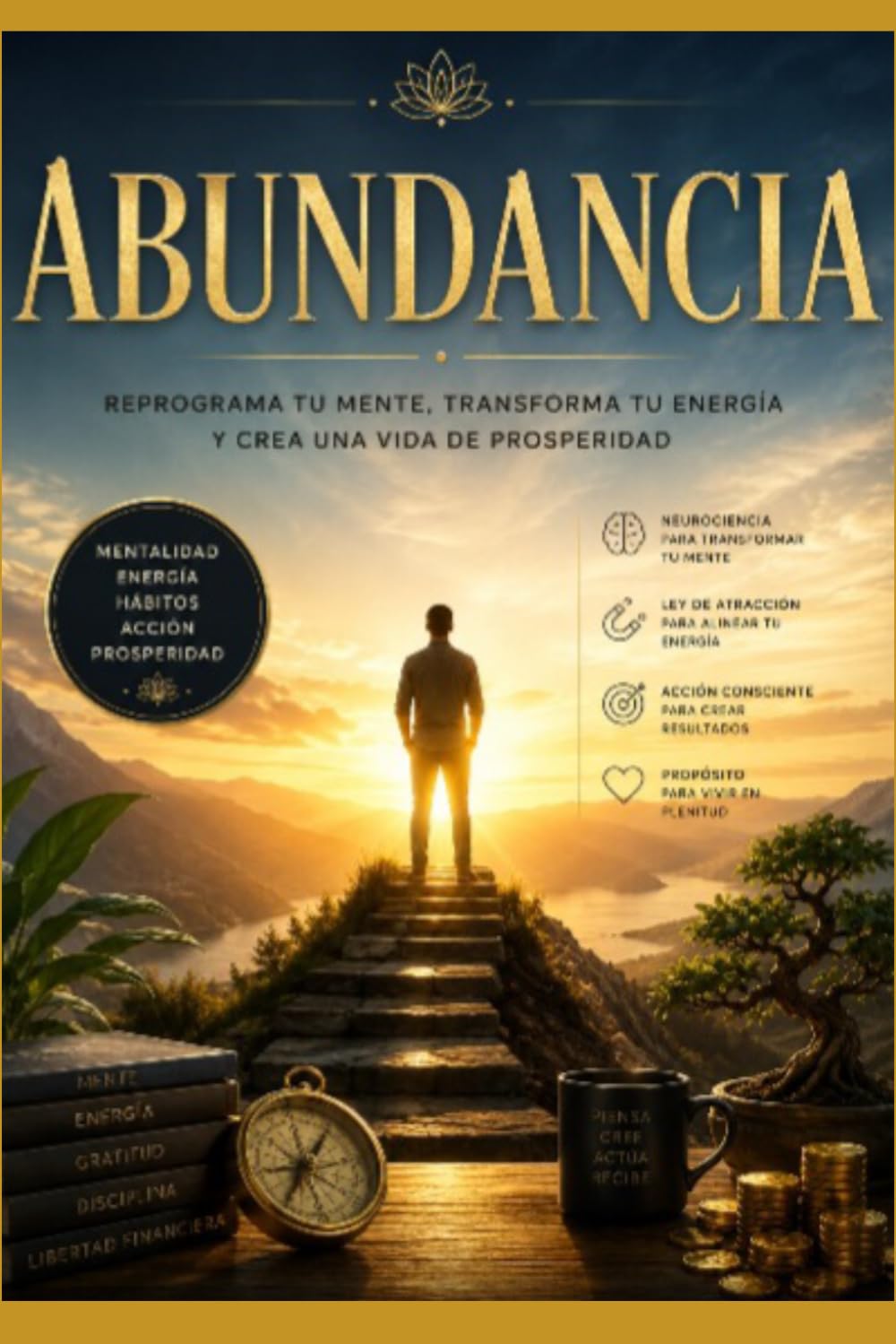 Abundancia: Reprograma tu mente, transforma tu energia y crea una vida de prosperidad