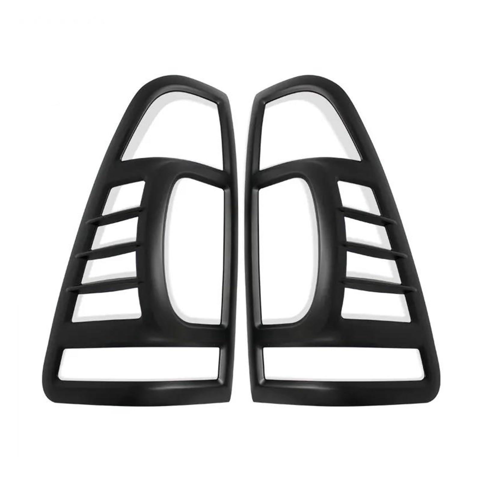 Cubierta luz trasera coche Isuzu D-Max para evitar roturas marco ABS protector negro 4