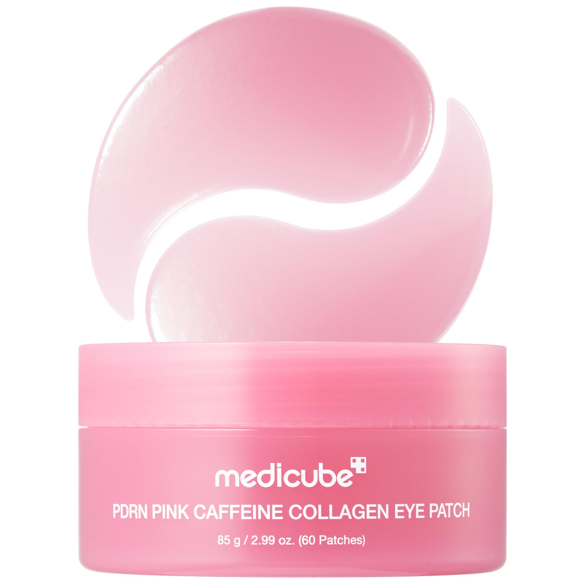 medicube PDRN Caffeine Collagen Eye Patch | Gel Eye Patches for the appearance of Dark Circles, Undereye Bags | Firming, Age-Defying Care with Retinol, Collagen | Korean Skincare | 30 Pairs
