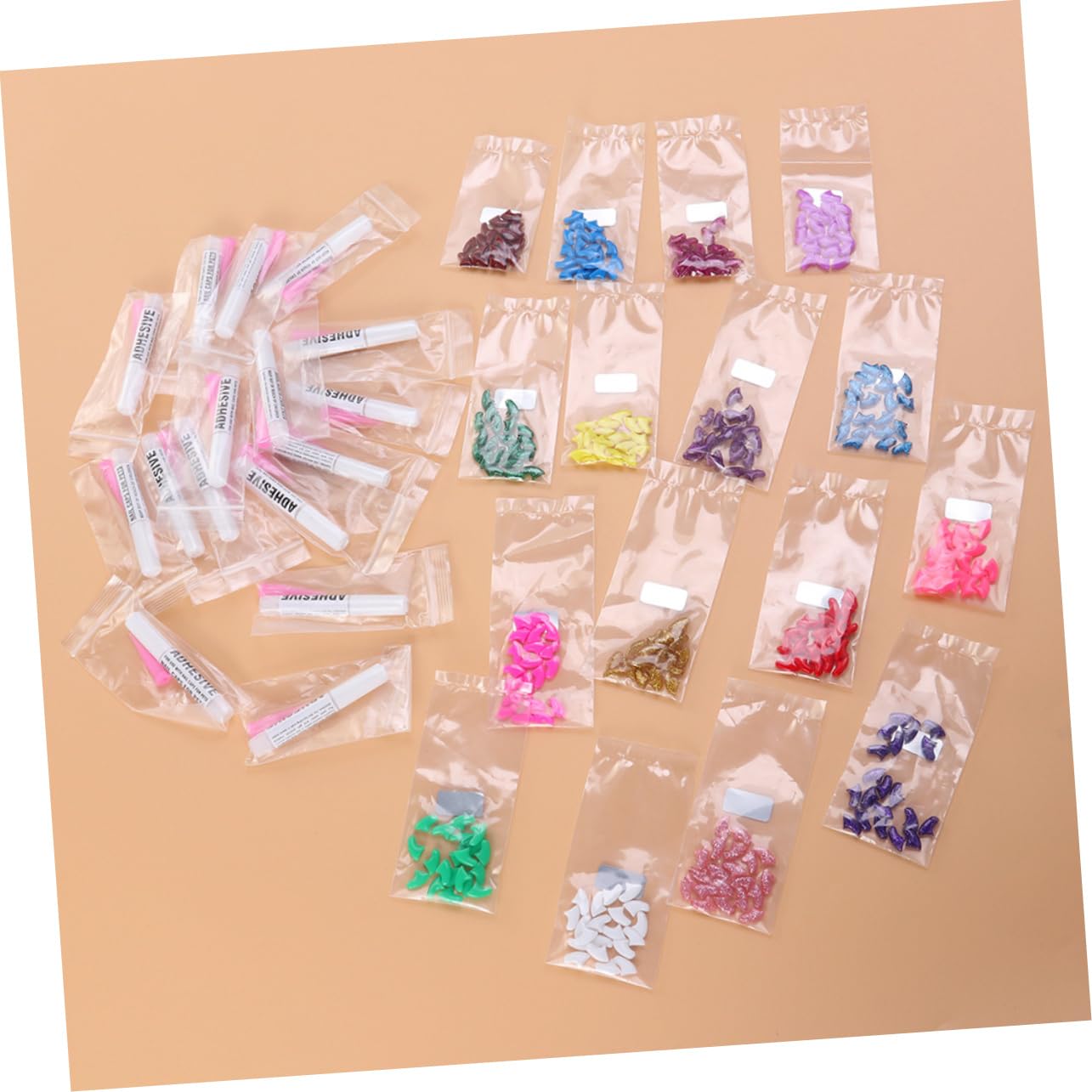 Kisangel 300 Pièces Casquettes à Griffes kit Ongles Capuchons d'ongles pour Animaux de Compagnie Casquettes de Griffe de Chat Capuchons d'ongles de Chats Couvre-Griffes de Chat