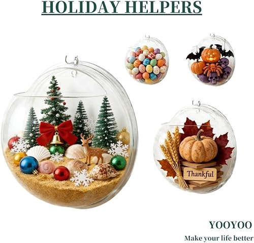 Miniatura 4 de Maceta pecera Yooyoo acuario creativo de acrílico colgante montado en la pared para plantas acuáticas, maceta acuario decorativa con forma de