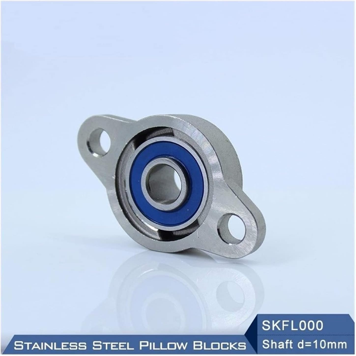 TMP1105 SKFL000 Bearing Shaft 10mm Bearing Housings SSKFL000 Stainless Steel Pillow Block S KFL000 10 mm Mounted Bearings Precision