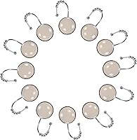 Vista 54 de Seville Farmhouse - Cortina de ducha moderna con estampado de rayas de poliéster, color amarillo, impermeable, cortina de baño, pequeña, 54 pulgadas