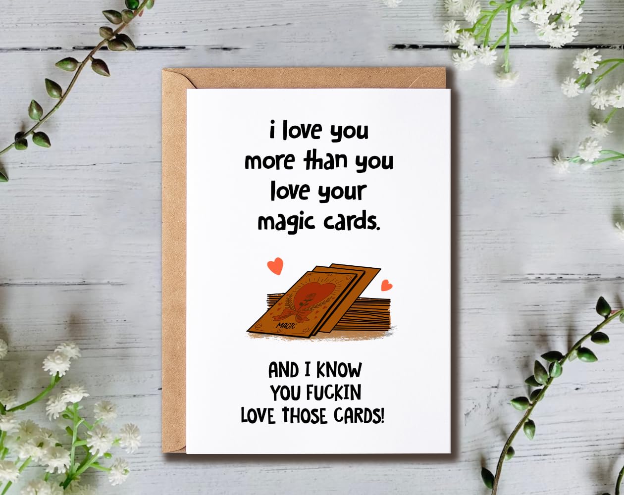 mtg lottery cards ALDDesigns I Love You More Than You Love Your Magic Card, MTG Birthday Card,  Friendship Card, Magic Card, Funny Birthday Greetings, Whimsical Card :  Amazon.de: Stationery & Office Supplies
