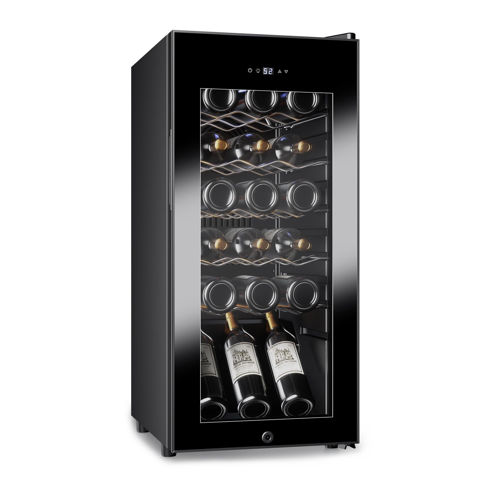 Amazon.co.jp: ワインセラー 18本 コンプレッサー式 温度管理 UVカット