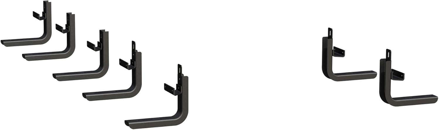 LUVERNE 415100-400744 Grip Step Black Aluminum 98-Inch, 36-Inch Van Running Boards, Select Dodge, Freightliner, Mercedes-Benz Sprinter 2500, 3500