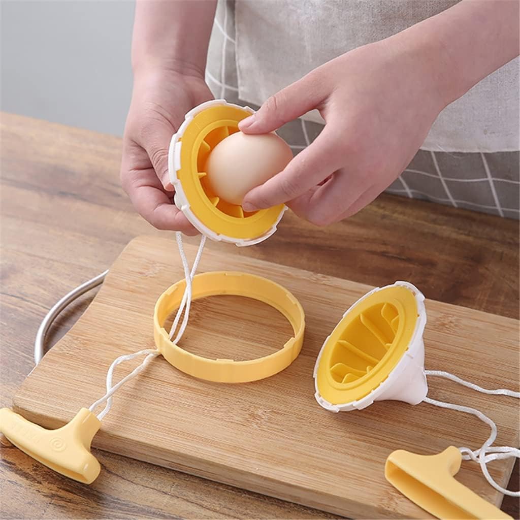 Portable Throw Egg Scrambler Yolk Shaker Mixer Scramble Eggs Whisk Inside Kitchen Cooking Tool