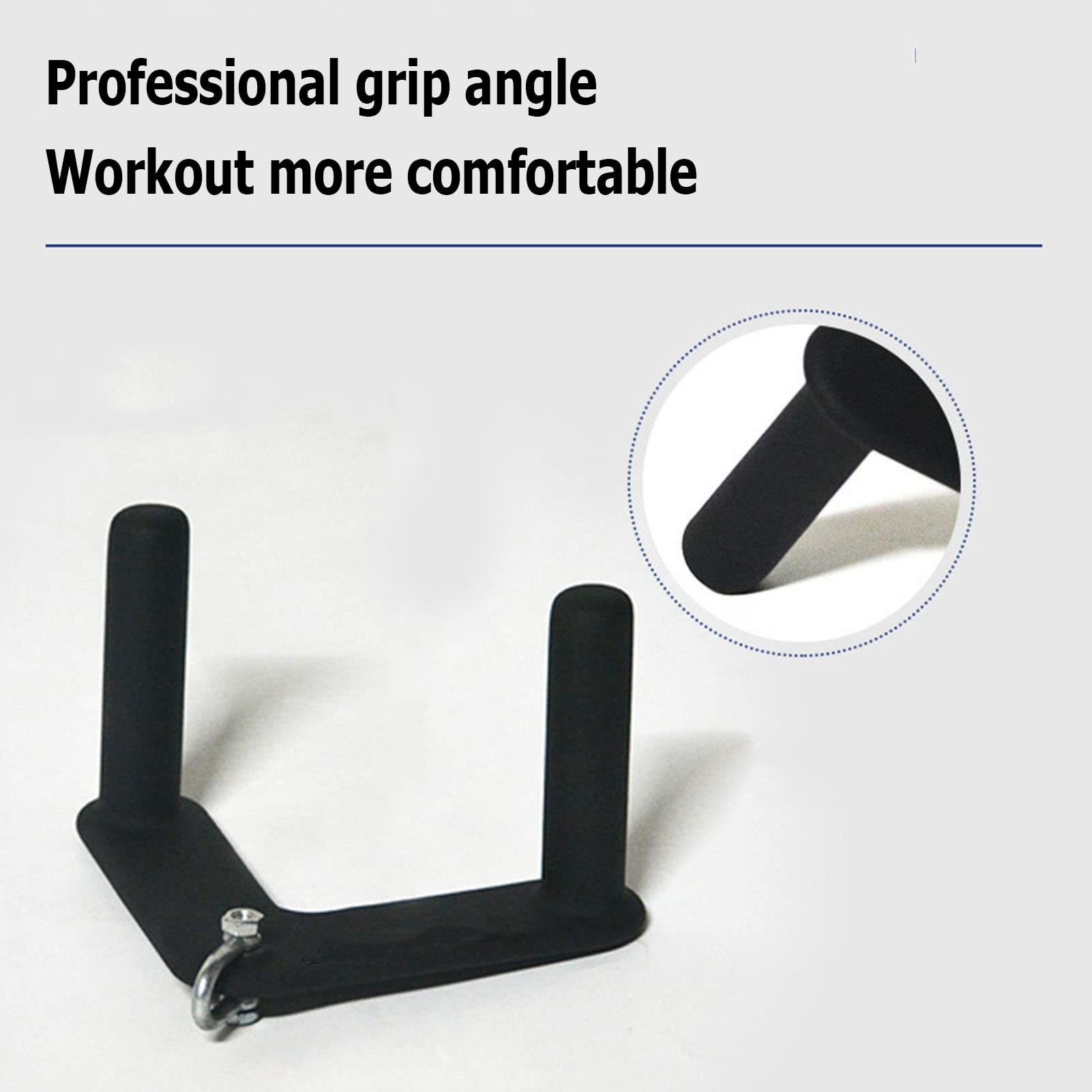 DYK&NX LAT Bar Cable Machine Attachment, LAT Pull Down Machine Attachment per Cable Machine e Home Gym, Impugnature Antiscivolo