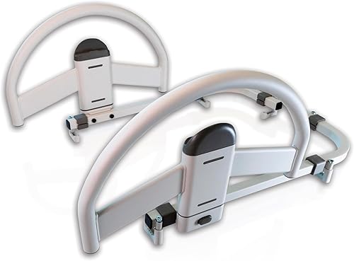 Stander EZ Click - Manija de cama, riel de cama de hospital, riel médico de asistencia de seguridad para personas mayores, cuidado a largo plazo