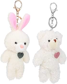 Bear チャーム／キーホルダー取り付け クマ キーホルダー キーリング キーチェーン 熊 ベアー バッグチャーム