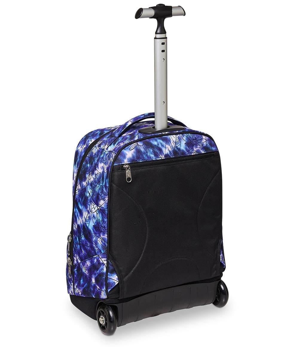 Appack Big Trolley Scuola, Blu, 2 in 1, Doppio Uso, Con Spallacci Uso Zaino, Maxi Ruote, Mazi Capienza, Scuola & Tempo libero, Bambini e Ragazzi