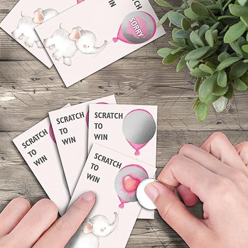 Miniatura 38 de Haizct 50 Pack Watercolor Plants Blank Gifts Certificate Scratch Off Cards for Small Business, Spa Beauty Makeup Hair Salon, Baby Shower, Wedding