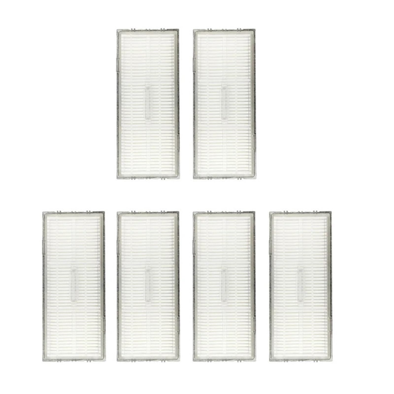 Reemplazo del filtro de vacío for piezas robot limpiador | Filtro de alta eficiencia for mantenimiento de aspiradoras robóticas(6PCS Filters)