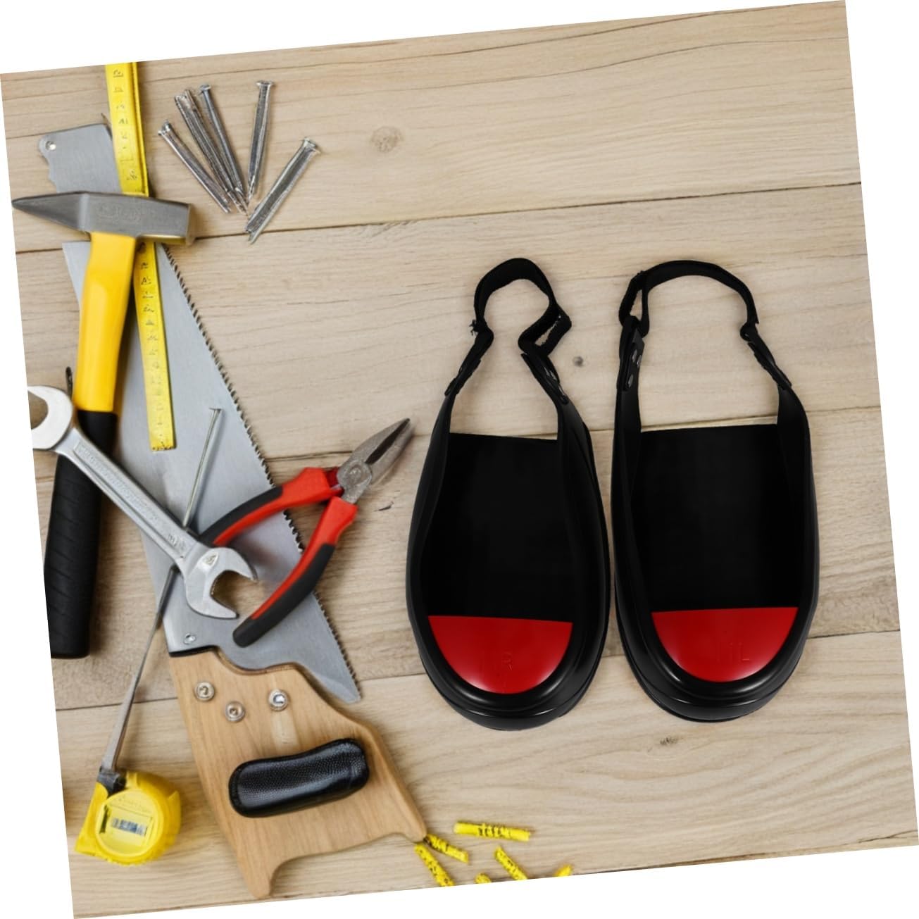 VILLCASE 2pcs Metatarsal Guard Cap Safety Boot Toe Cover Protective Work Boot Covers for Industrial Use