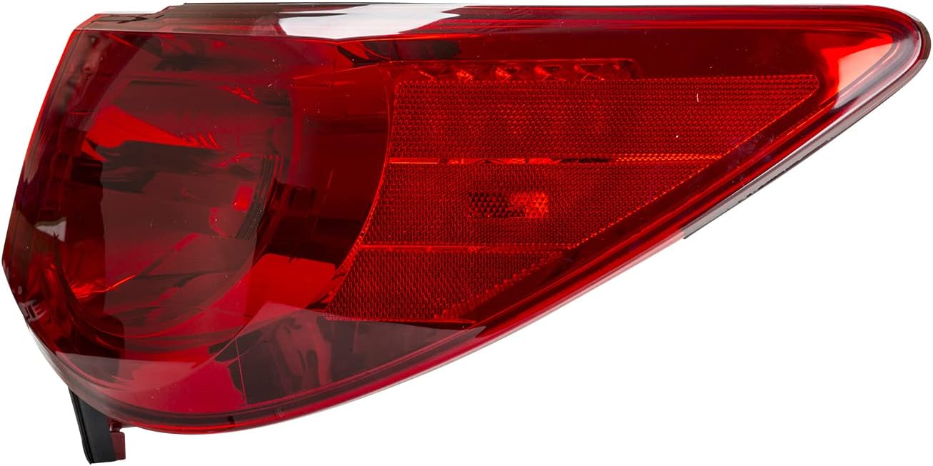 TYC Right Tail Light Assembly Compatible with 2009-2012 Chevrolet Traverse