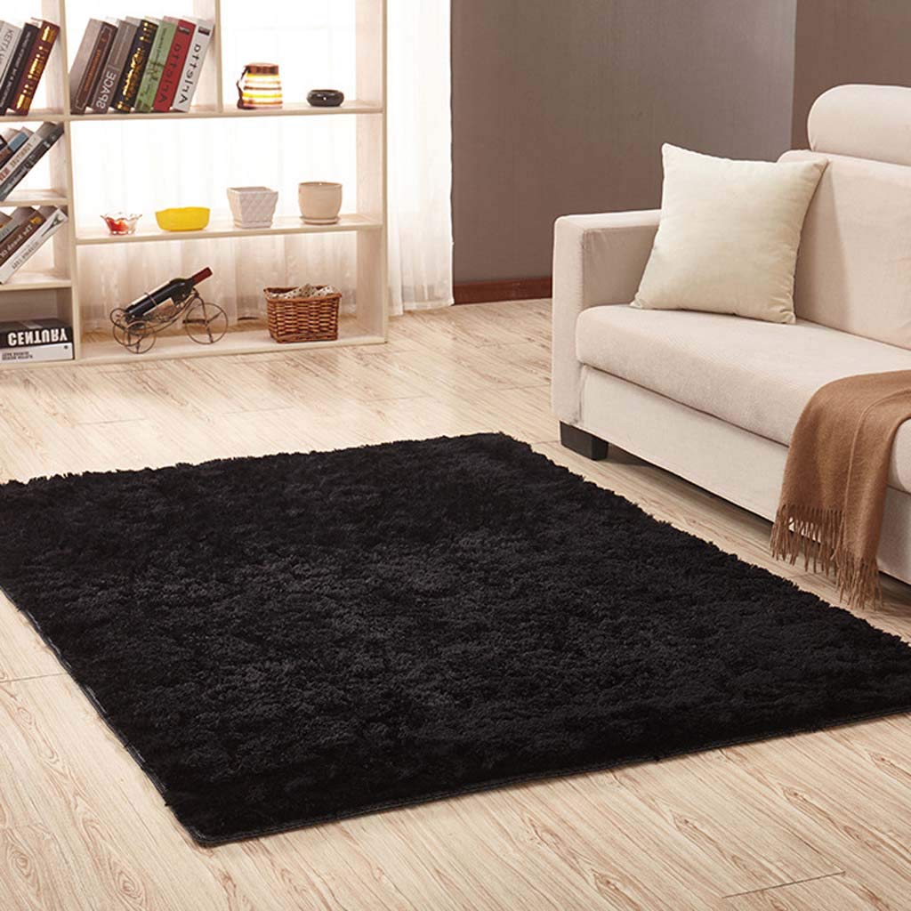 Tapis antidérapant en soie lavée pour sécuriser le chevet