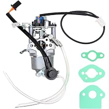 New Carburetor Carb Compatible With Champion 2500W 201122 200961 200962 Dual Fuel Inverter Generator With Solenoids Stepper Motor Replace 100160764 Huayi 100061512